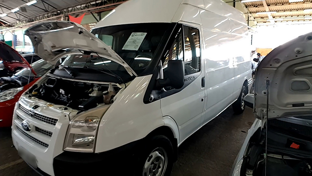 LOTE 023 Ford Transit 350L TA FurgÃ£o